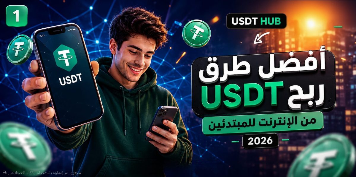 أفضل طرق ربح USDT للمبتدئين 2026